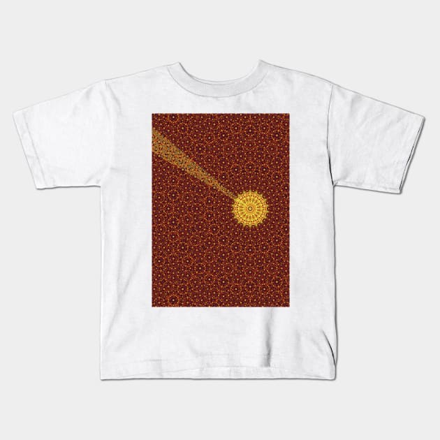 Quasicrystal (A130/0062) Kids T-Shirt by SciencePhoto